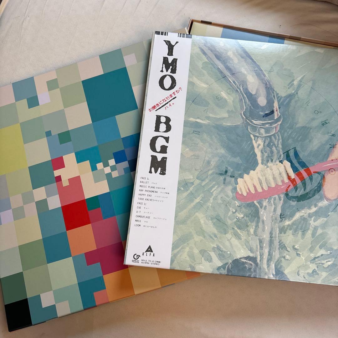 奥村靫正直筆サイン入り　YMO レコード