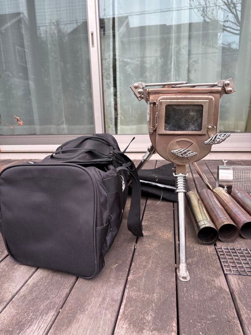 即日発送 テンマクデザイン ウッドストーブ Sサイズ セット