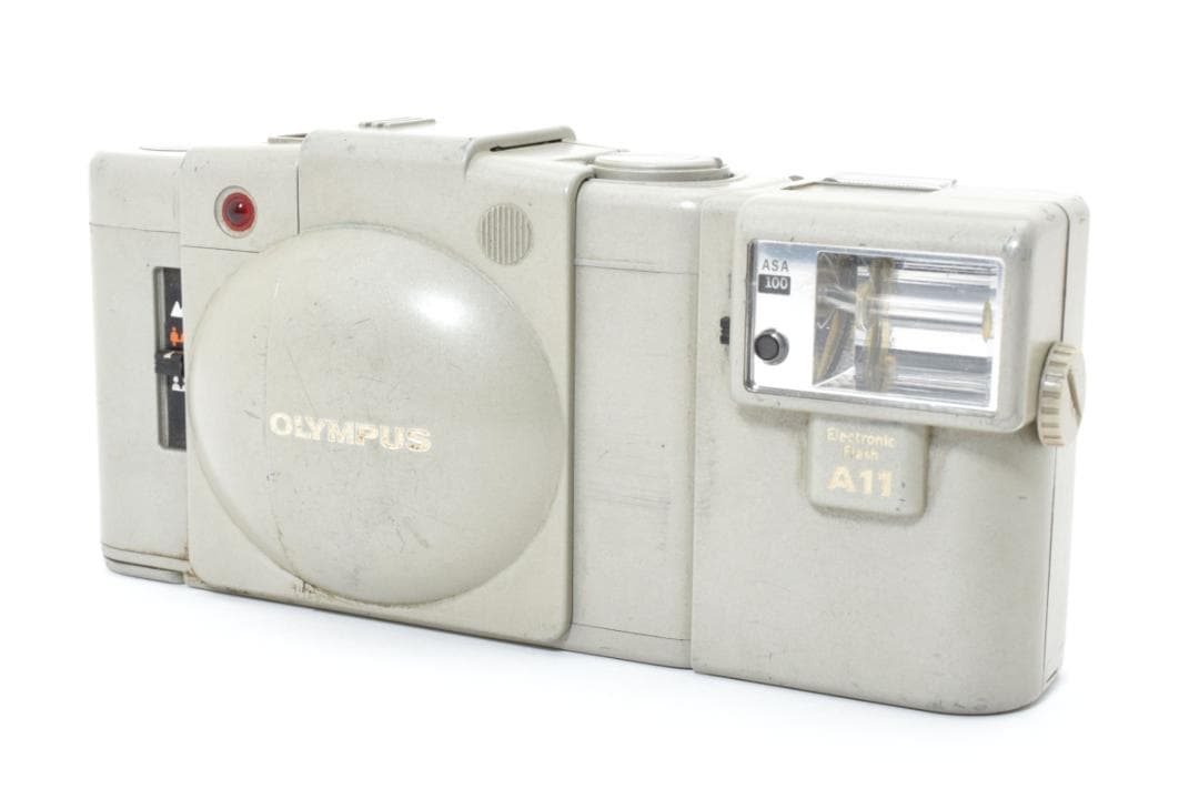オリンパス OLYMPUS XA2 A11 ホワイト コンパクトフィルムカメラ