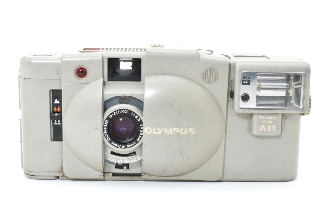 オリンパス OLYMPUS XA2 A11 ホワイト コンパクトフィルムカメラ