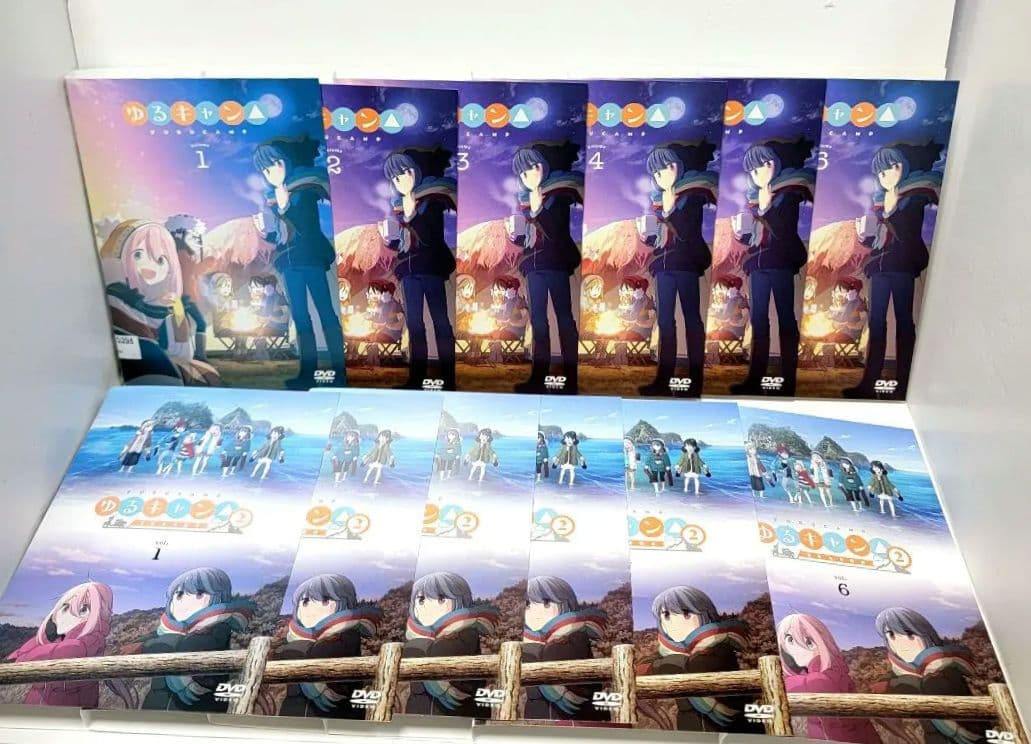 ゆるキャン△ DVD season1.2+映画+ へやキャン△　レンタル落ち