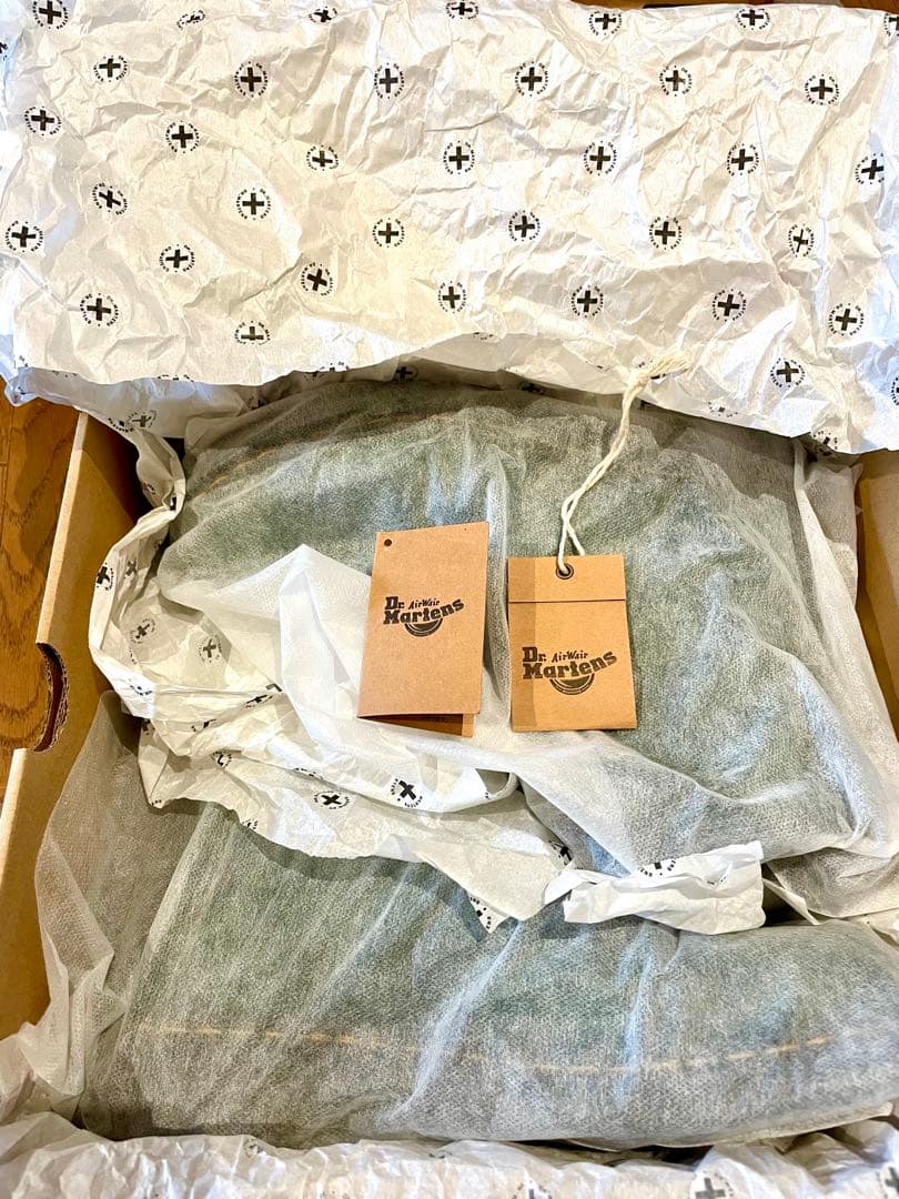 【美品】ドクターマーチン　緑色　UK8 26.5〜27.0