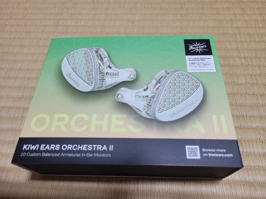 【ラスト値下げ】KIWI EARS ORCHESTRA II 有線イヤホン