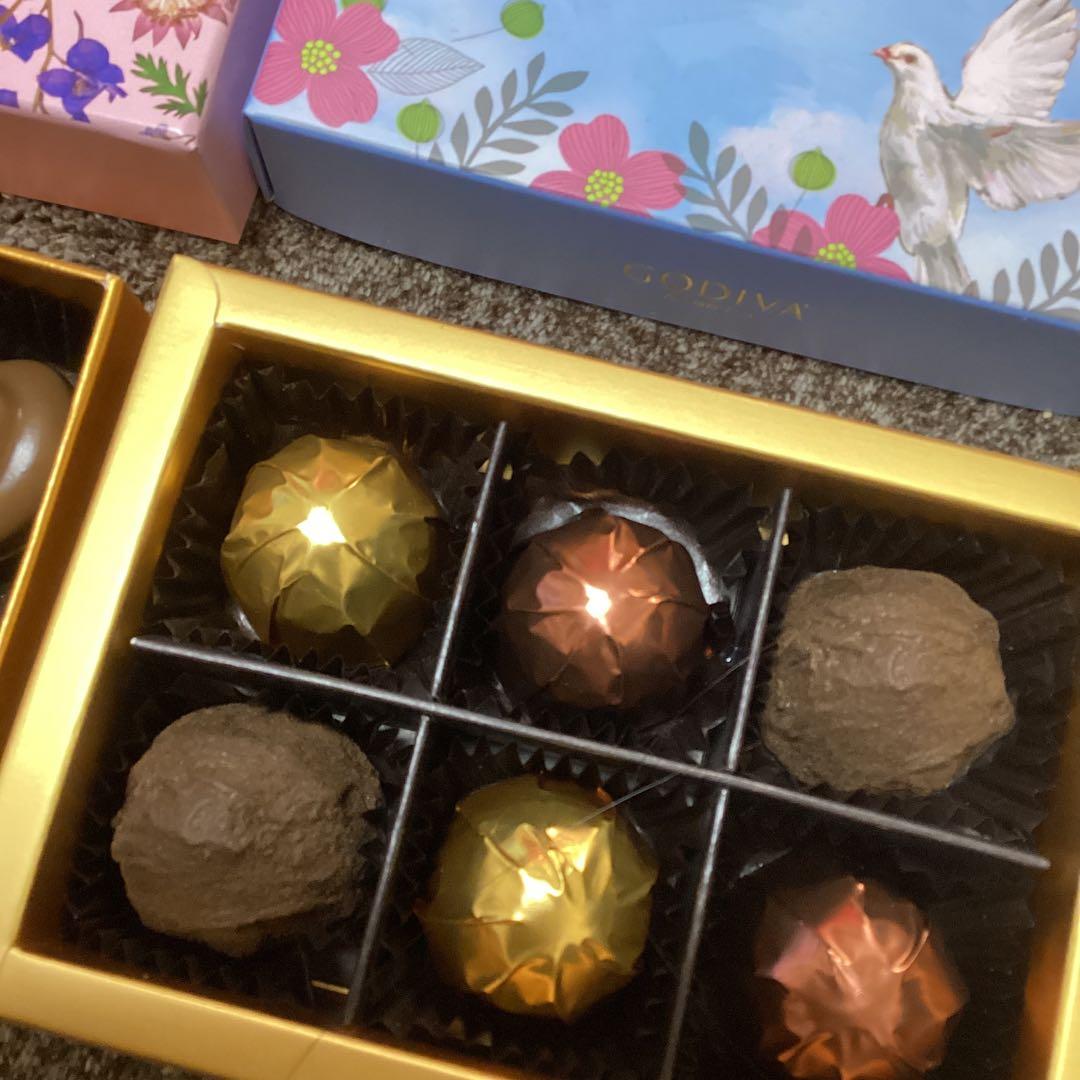 値下げ　食品サンプル　ゴディバ　GODIVA トリュフチョコレート　8粒セット