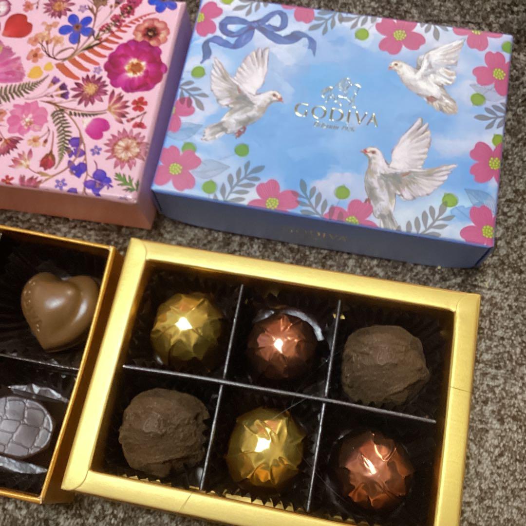 値下げ　食品サンプル　ゴディバ　GODIVA トリュフチョコレート　8粒セット
