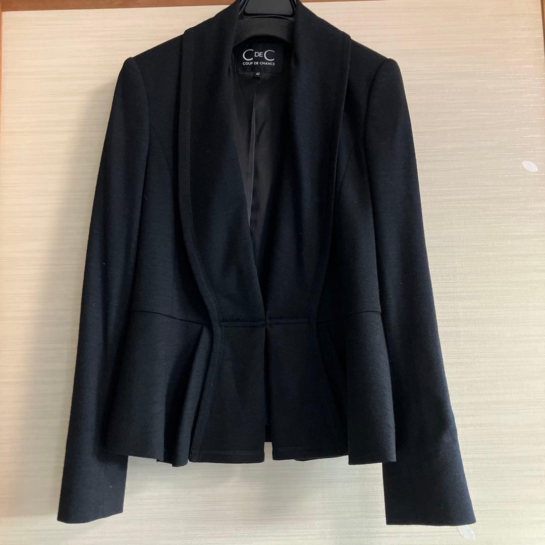 週末限定お値下げ❣️未使用品❣️Coup de Chance ペプラム上下サイズ40