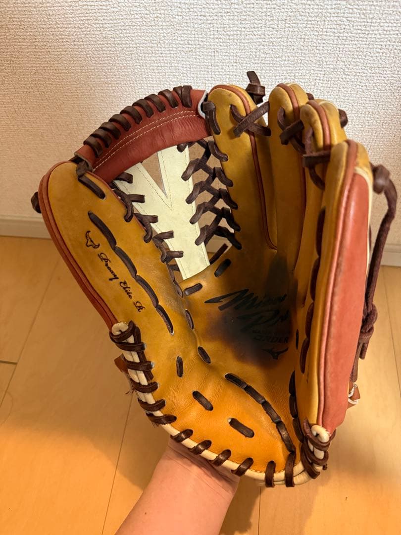 ダイバーシティブルー　ミズノ　ミズノプロ　軟式オーダー　外野手用　高橋由伸モデル