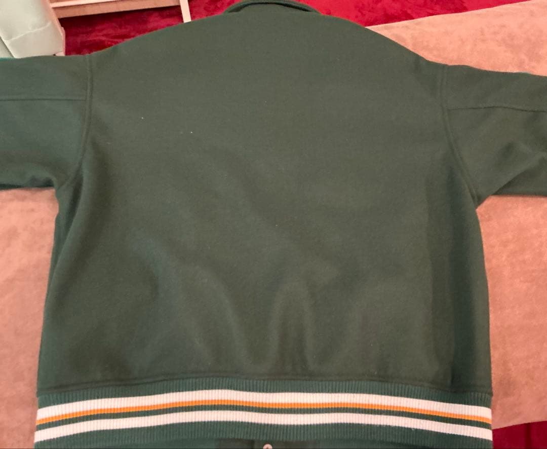 Oakland Athletics スタジャン ダークグリーン