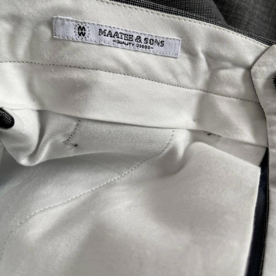 MAATEE&SONS SHORTTROUSER 25SS モヘア　パンツ　1