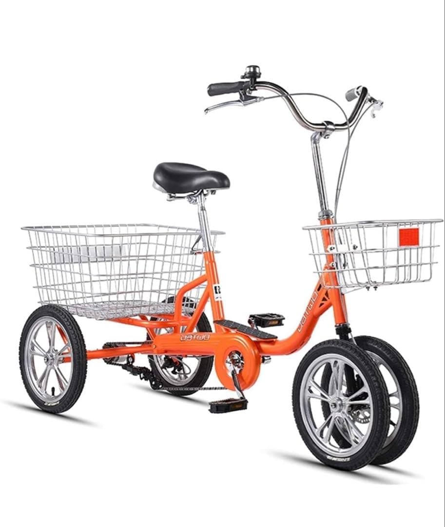 三輪自転車 14インチ オレンジ