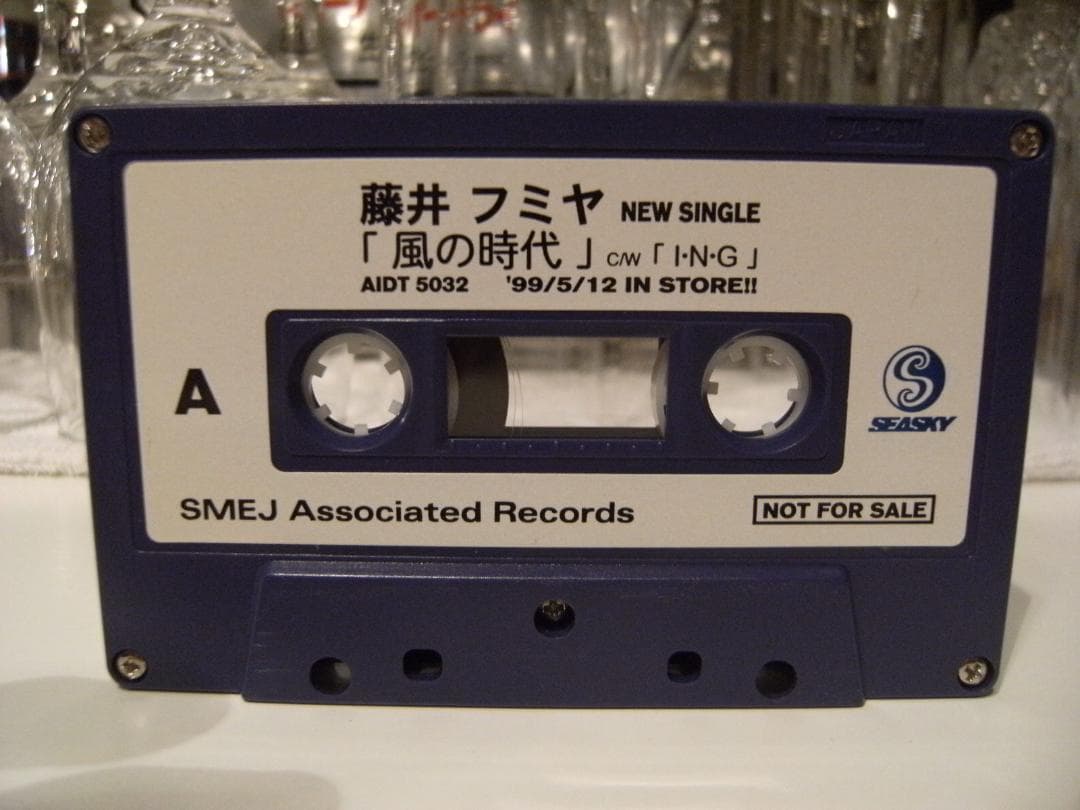 非売品★プロモーション用★藤井フミヤ 風の時代 カセットテープ チェッカーズ