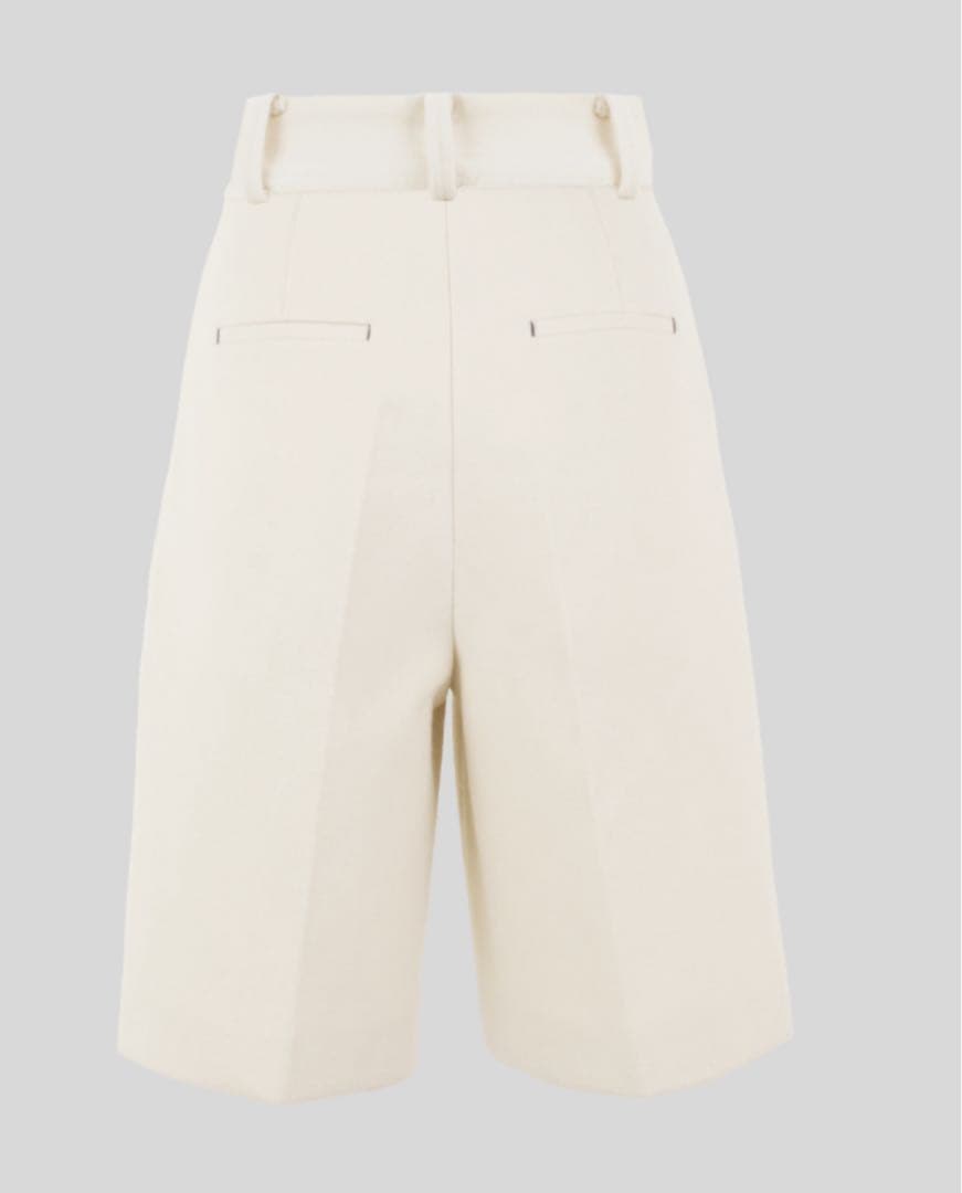 yonfa ヨンファ　バミューダパンツ　ミルク　パンツ