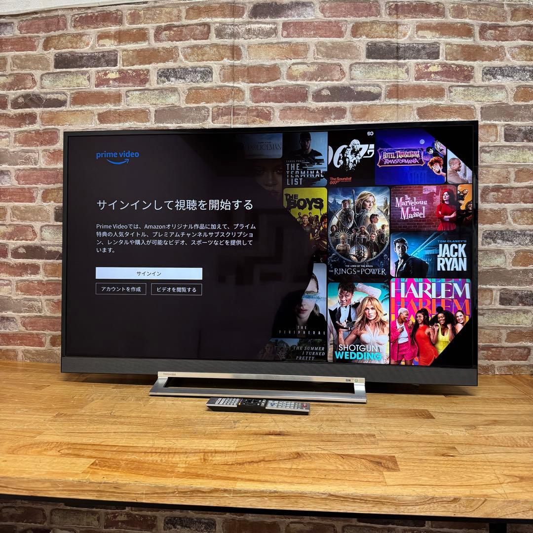 東芝 49V型 4K 液晶テレビ REGZA 49Z730X タイムシフト対応