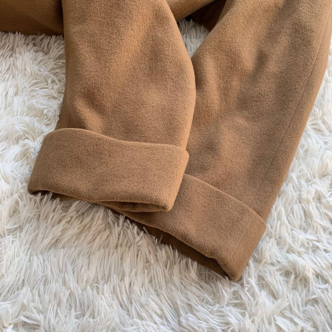 【美品】Burberry ダブルチェスターコート　キャメル　L カシミヤ混