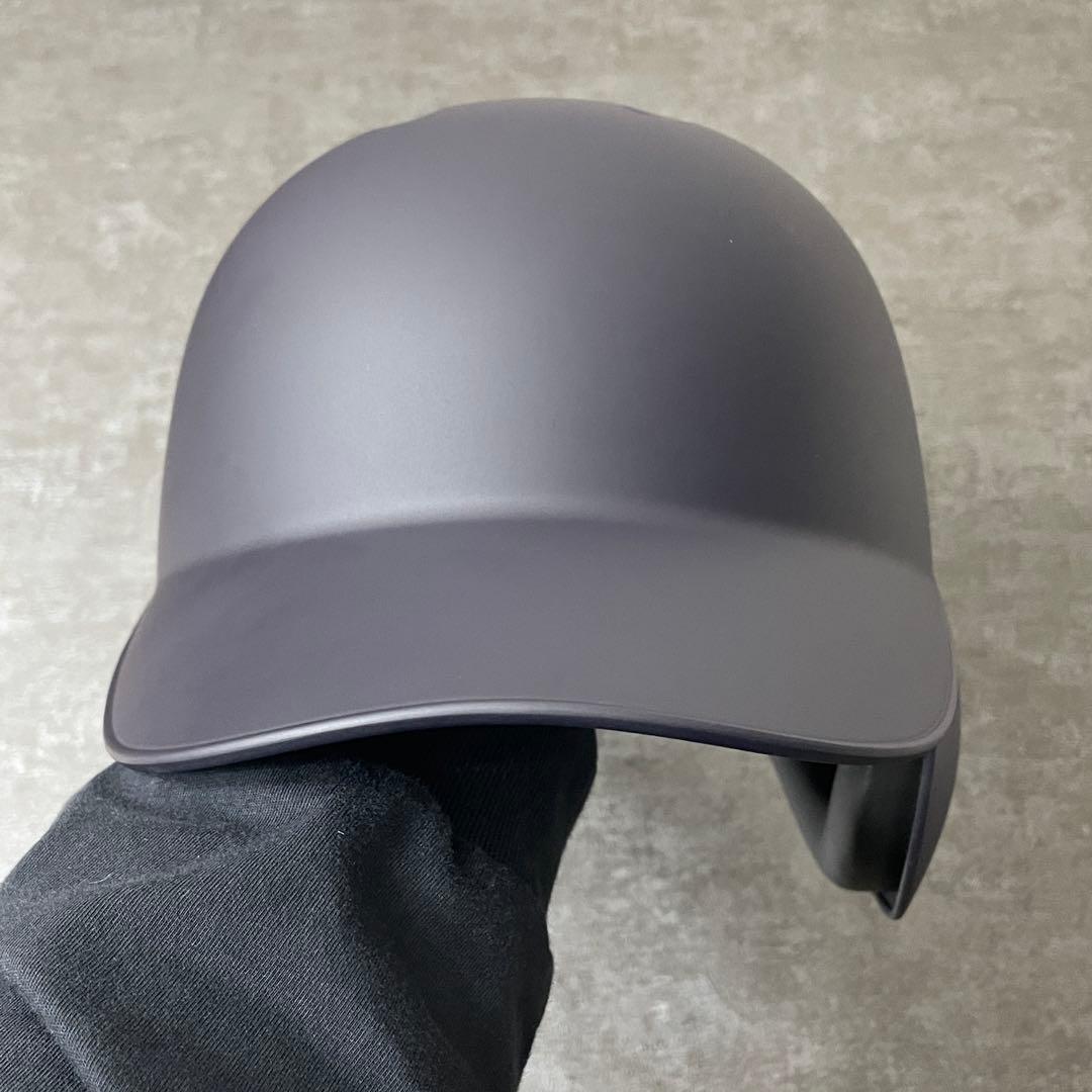 MIZUNO 野球ヘルメット つや消しネイビー 右打者用 軟式野球用