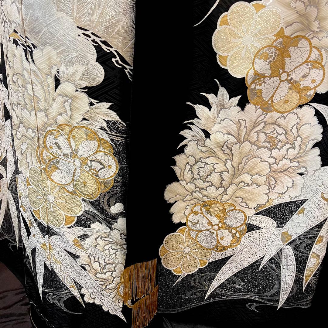 振袖フルセット■オーダー仕立て付き■新作■黒地■振袖一式■成人式