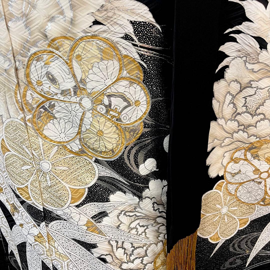 振袖フルセット■オーダー仕立て付き■新作■黒地■振袖一式■成人式