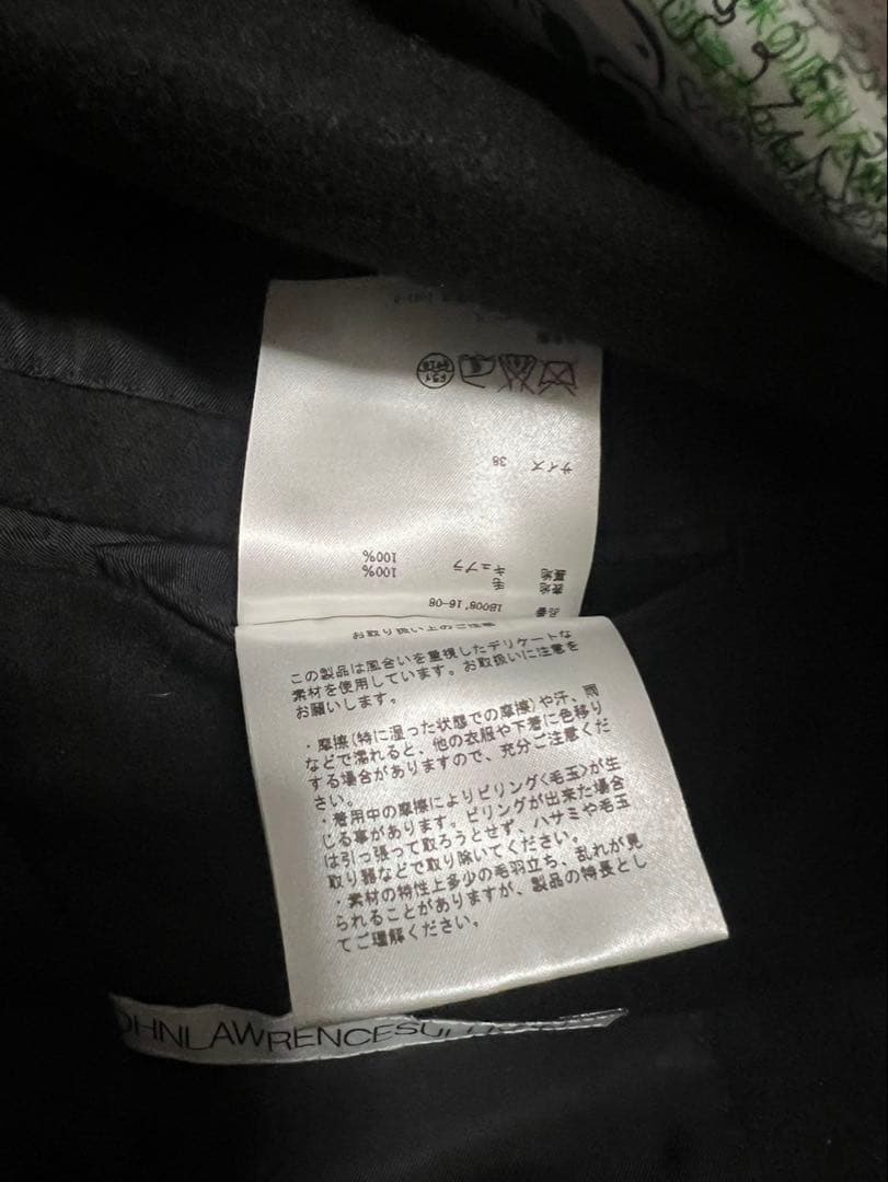JOHNLAWRENCESULLIVAN ダブルブレスジャケット