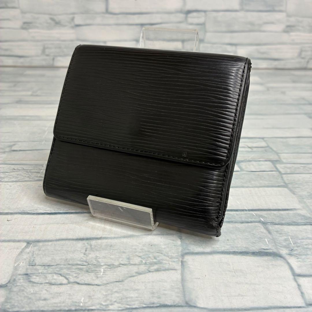 極美品　50 ルイヴィトン　エピ 二つ折り財布　Ｗホック is2