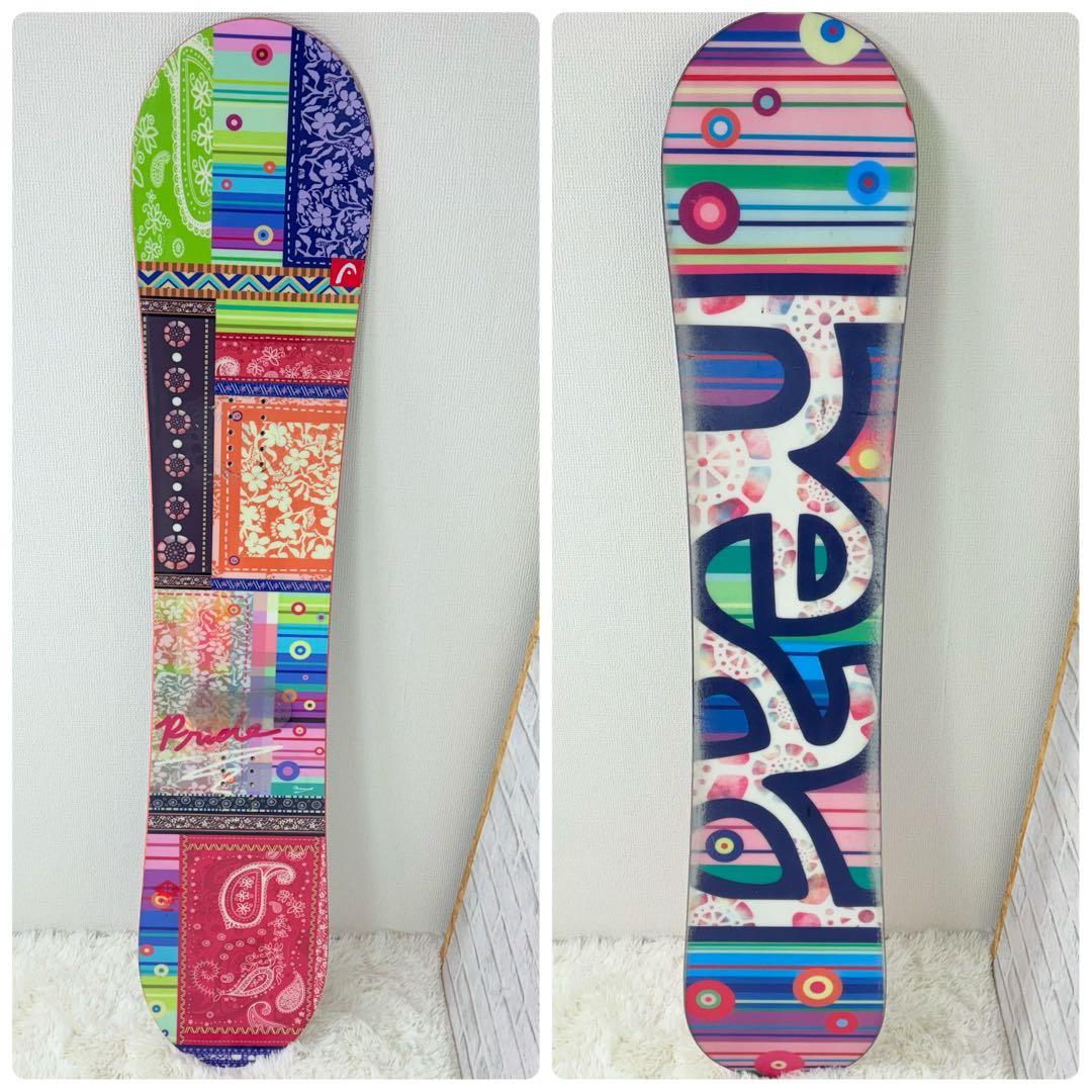 HEAD SALOMON スノーボード ビンディング セット142cm スノボ