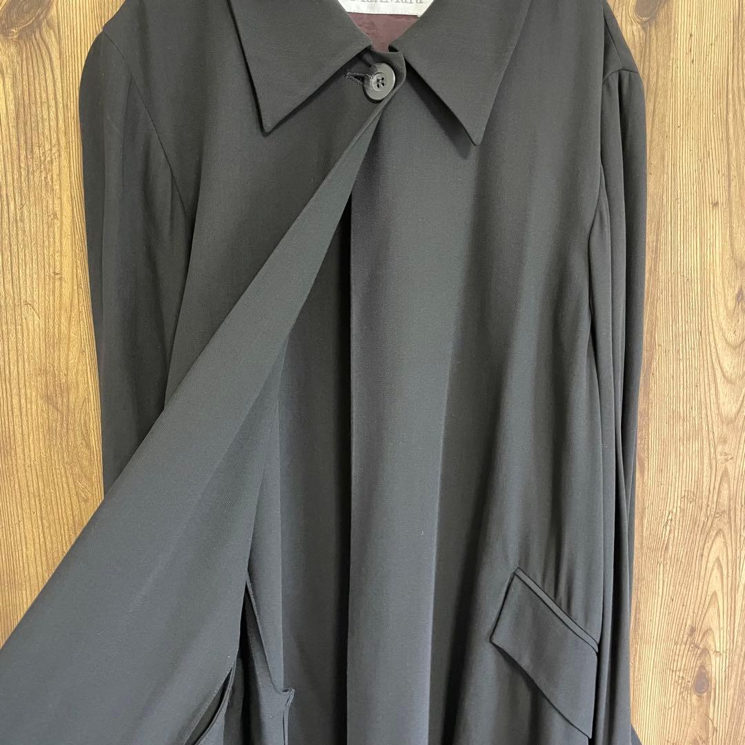 【美品.希少】❣️MaxMaraマックスマーラウール素材アウターブラックsizeL