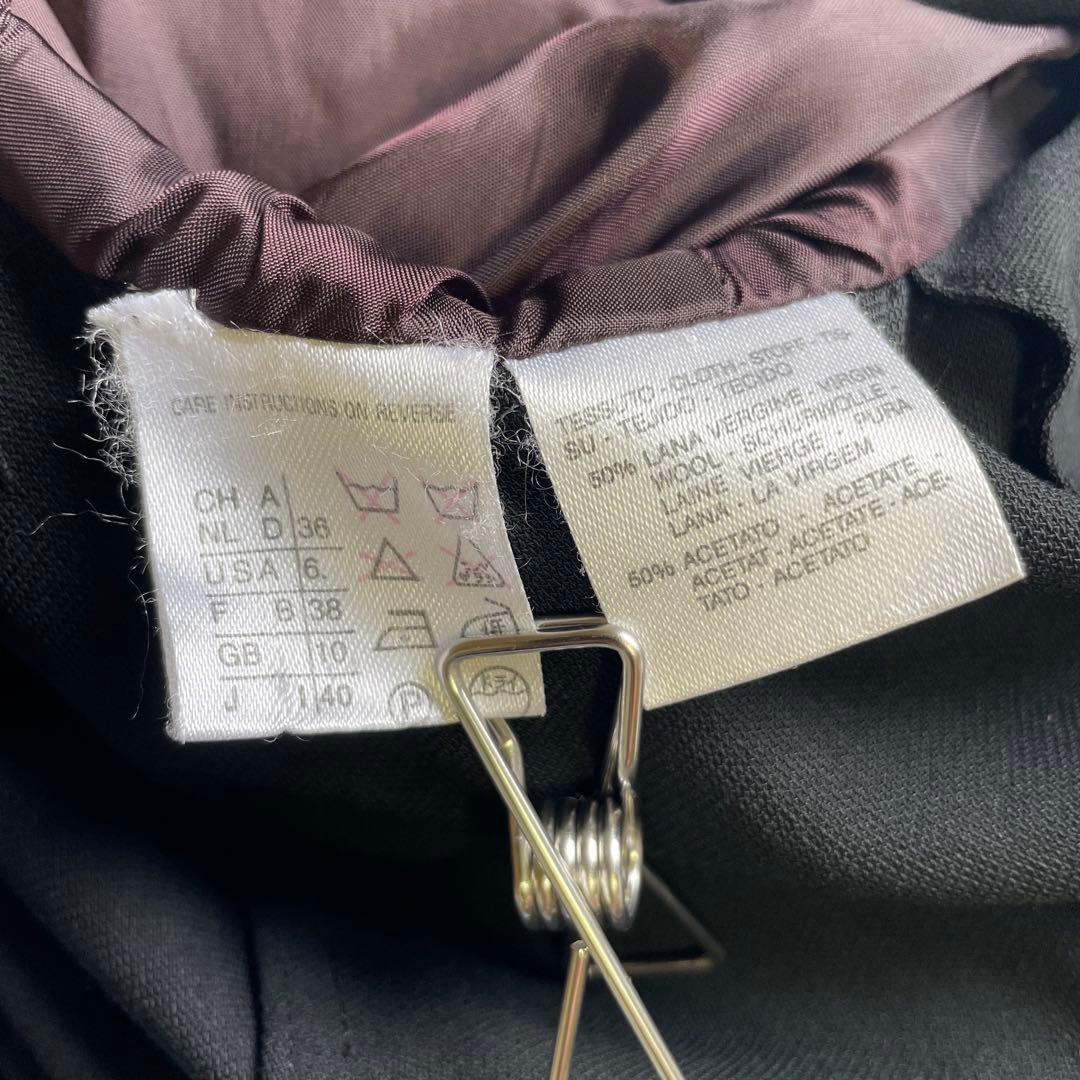 【美品.希少】❣️MaxMaraマックスマーラウール素材アウターブラックsizeL