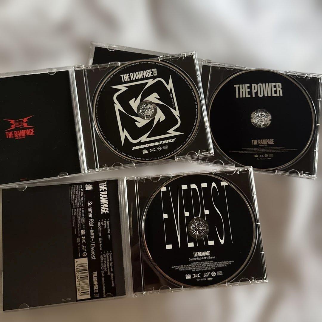 邦楽 THE RAMPAGE ROUND & ROUND & RAY OF LIGHT