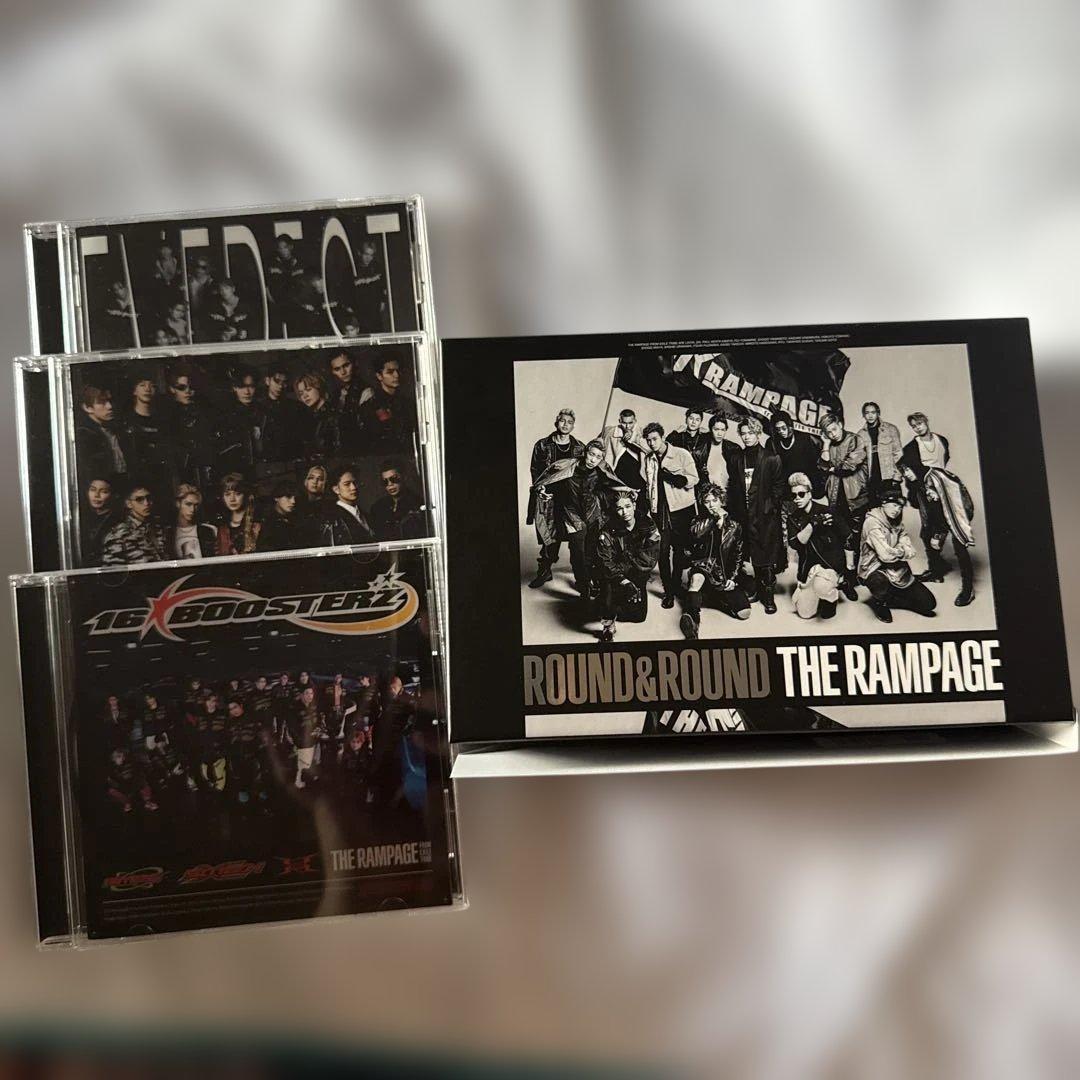 邦楽 THE RAMPAGE ROUND & ROUND & RAY OF LIGHT