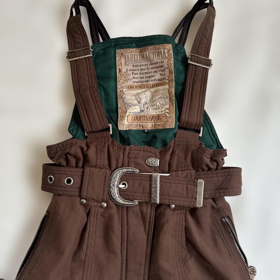 チョコミント色　スキー　スノボー　ウェア