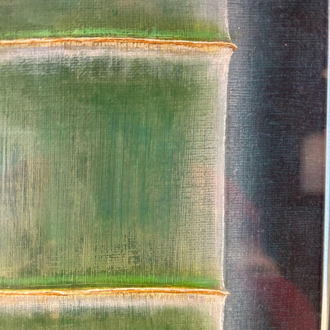 真作保証　八十山和代 1994年 F1号　肉筆　油彩画