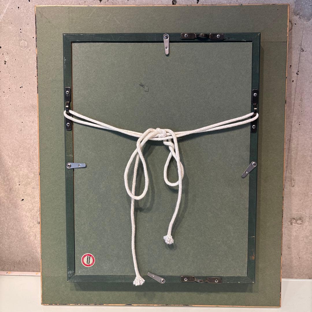 真作保証　八十山和代 1994年 F1号　肉筆　油彩画