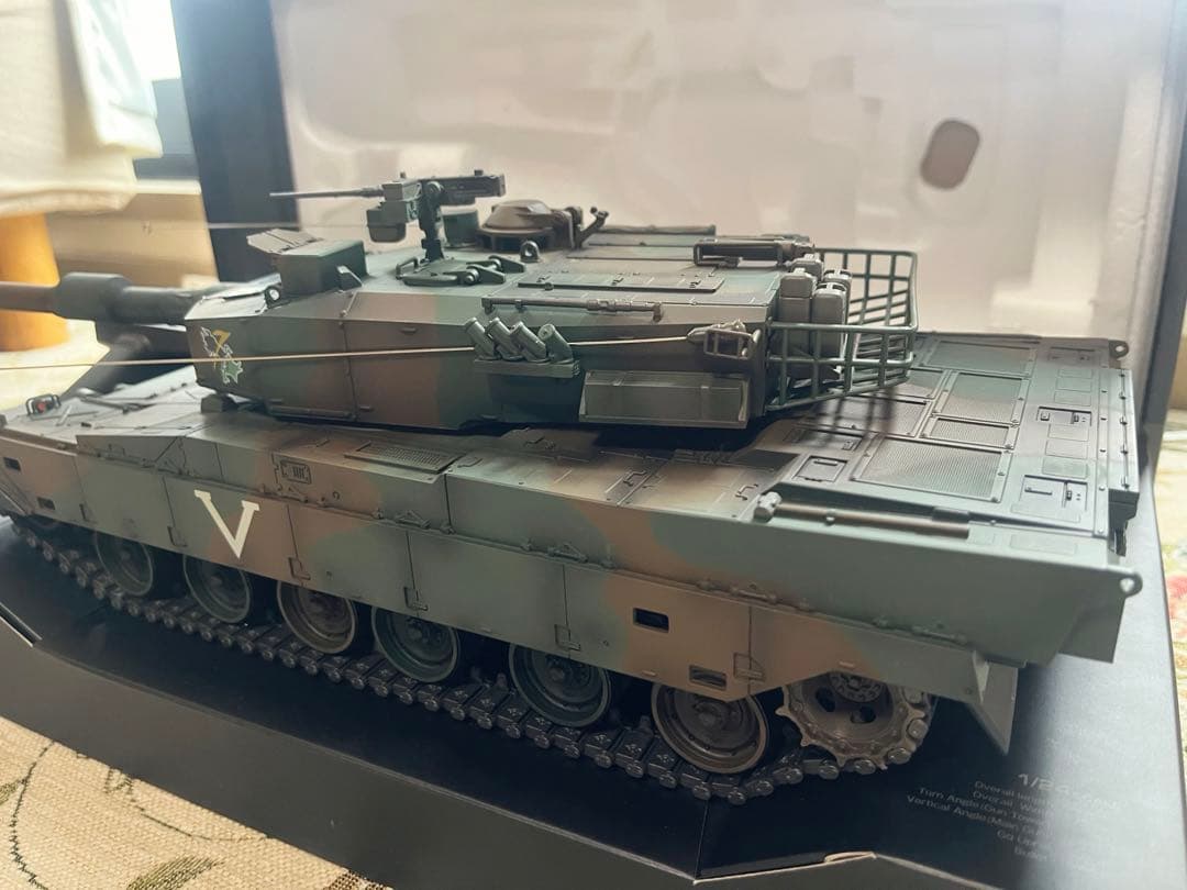 yumeifandao 新品東京マルイ90式戦車 RCバトルタンク