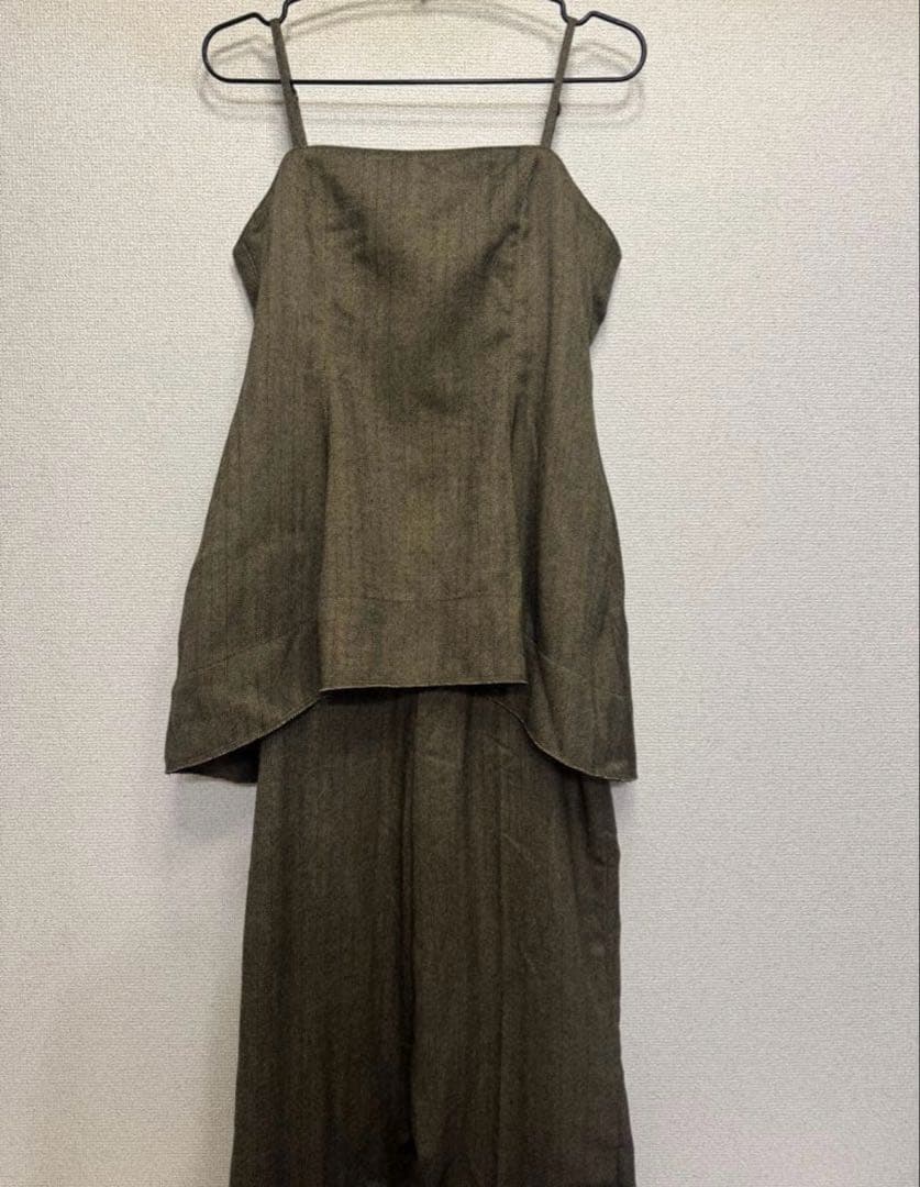 キム　CLANE PEPLUM BUSTIER ALL IN ONE