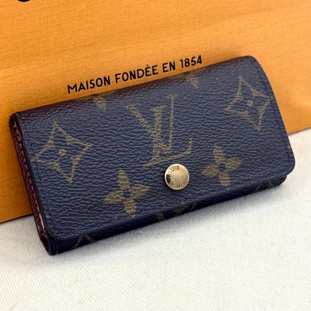 ヴィトン モノグラム ミュルティクレ4 キーケース 4連