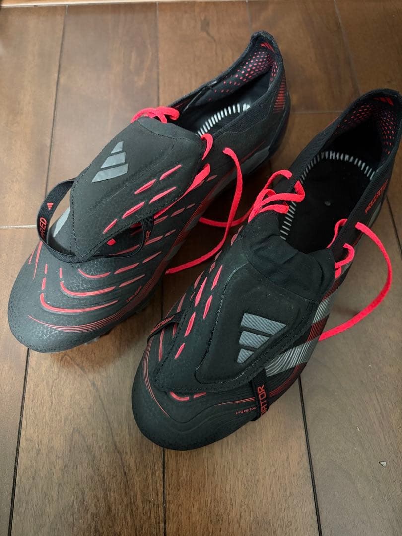 adidas プレデターエリートFT FGブラック×レッド28.0
