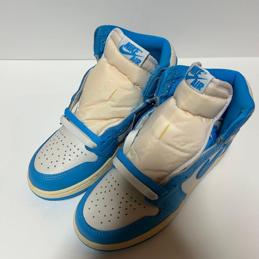 【新品】NIKE AIR JORDAN1 GS 23cm パウダーブルー