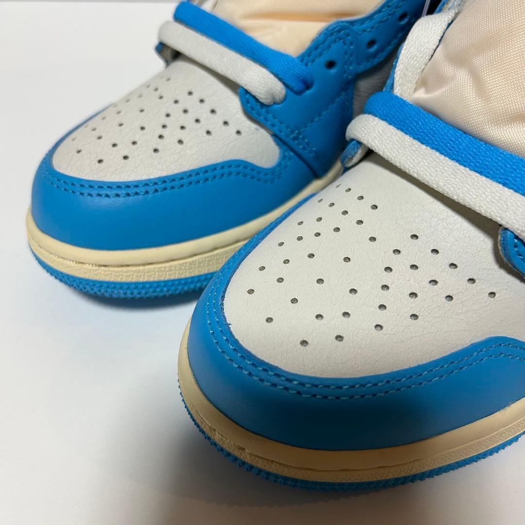 【新品】NIKE AIR JORDAN1 GS 23cm パウダーブルー