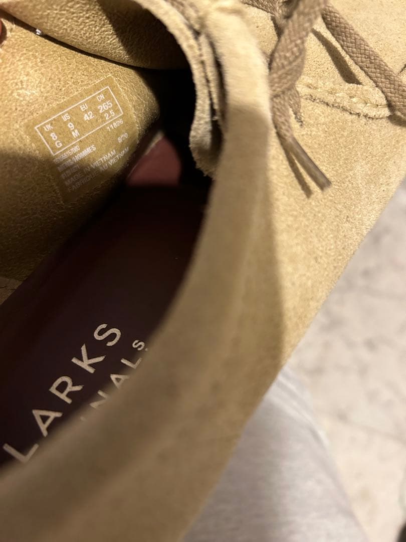 clarks クラークス ワラビー UK8