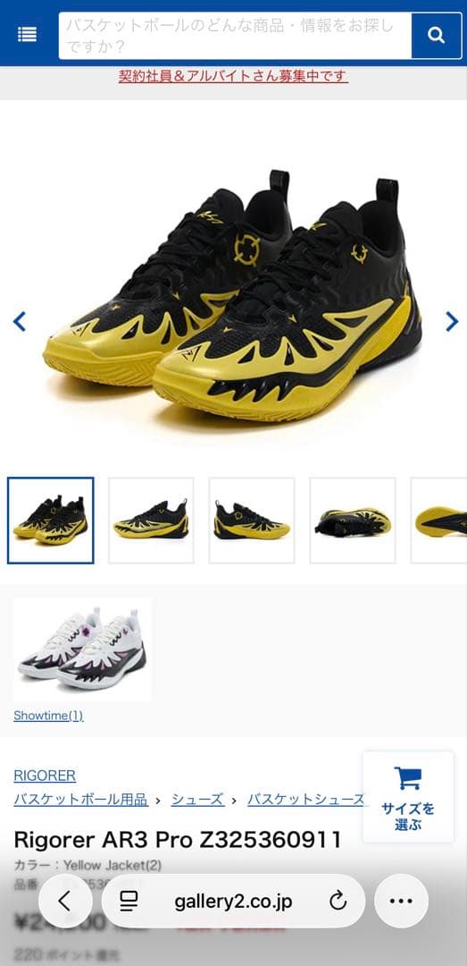 シューズ(男性用) Rigorer AR3 Pro Z325360911