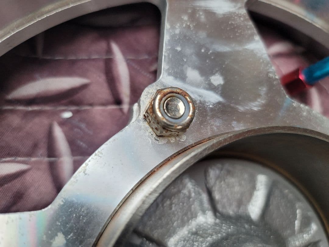 【廃盤品】3WF用10インチリアホイール BMF アルミ ハブ付き タイヤ付き