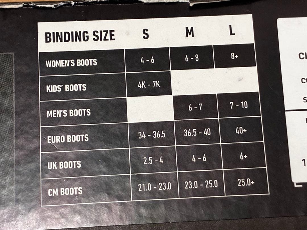 バートンBURTONバインディング【シチズン（レディースSサイズ）白×黒】キッズ