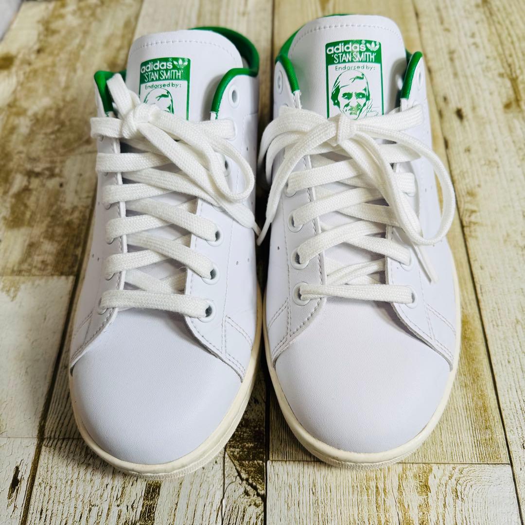 未使用品級adidas スタンスミス 25cm ミュール スリッポン