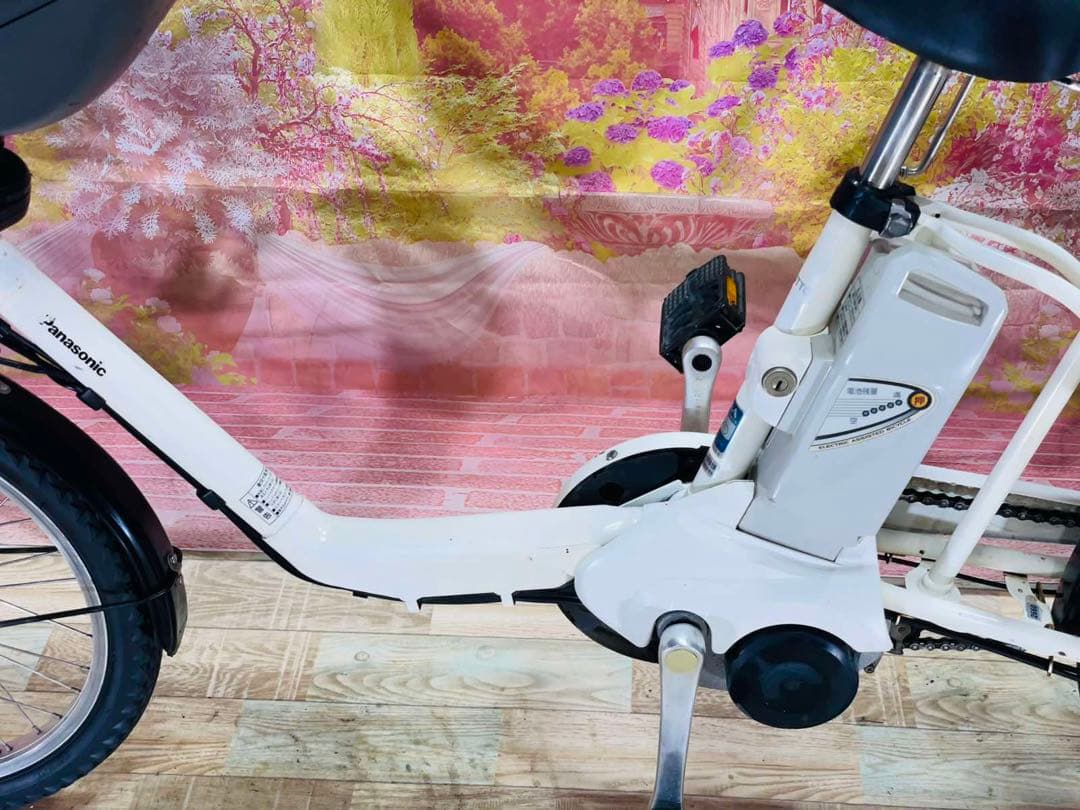 K2660 [大容量13.2]電動自転車パナソニック子供乗せ 20インチ