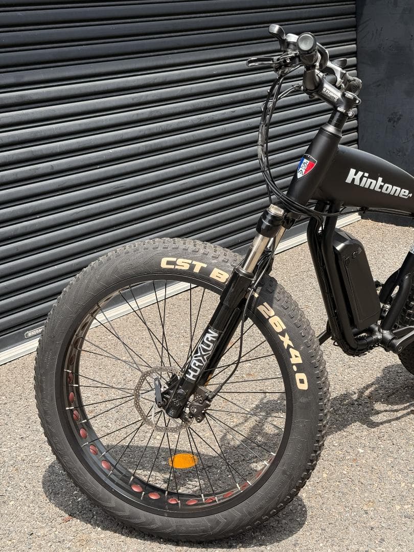 Kintone FATBIKE 電動ファット自転車 中古動作品 充電器＆説明書付