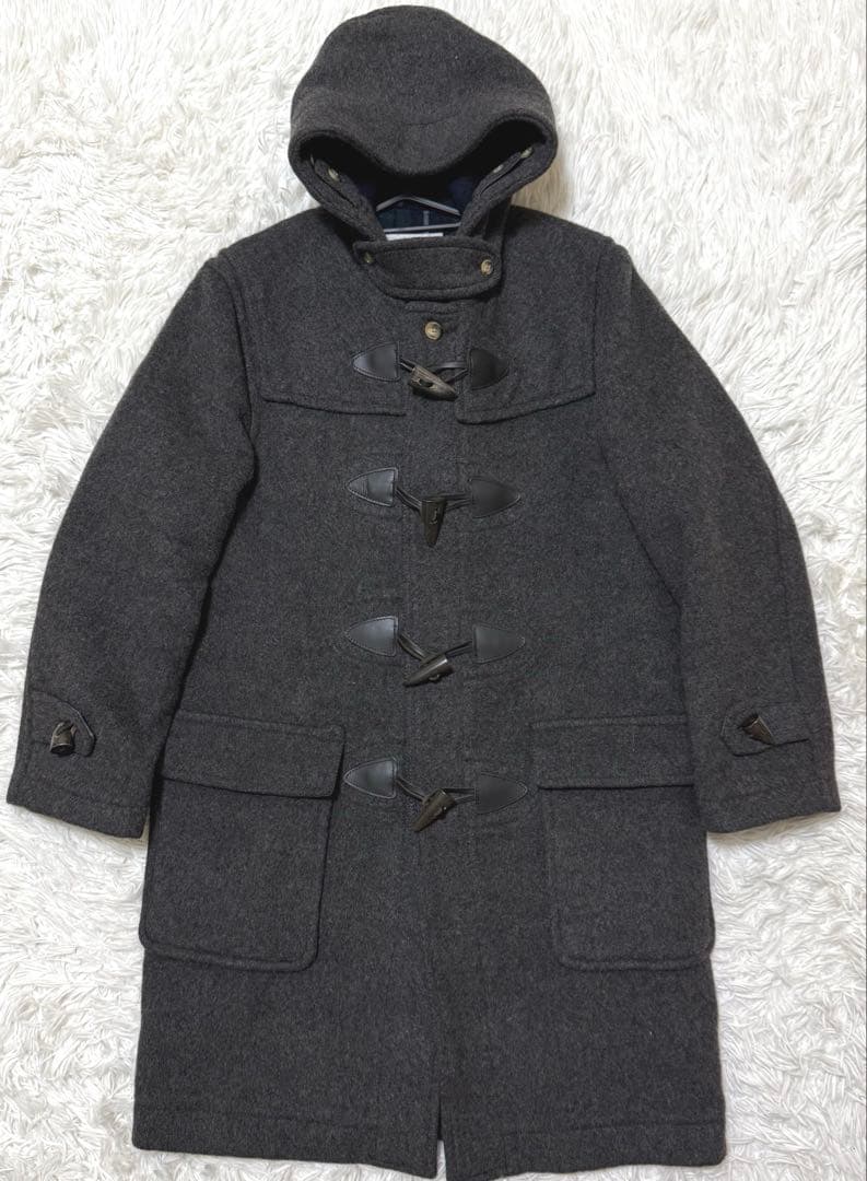 【極美品】　J.PRESS ダッフルコート　ブラックウォッチチェック　M