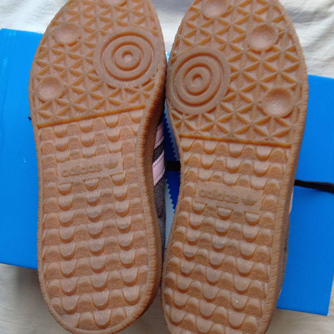 adidas Samba スニーカー ブラウン ピンク