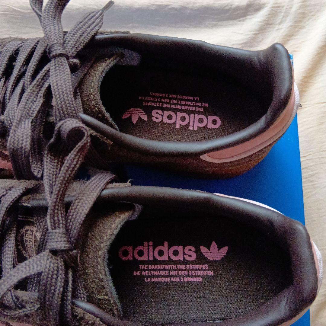 adidas Samba スニーカー ブラウン ピンク