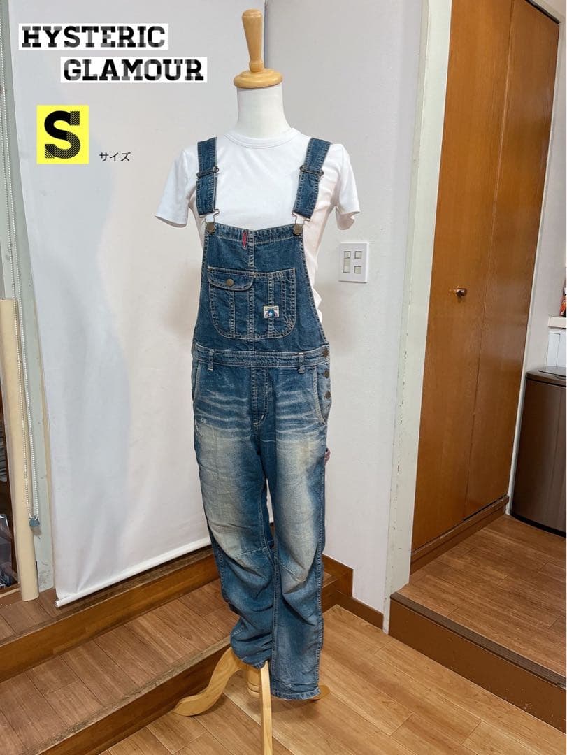【希少♡】HYSTERIC GLAMOUR オーバーオール　デニム