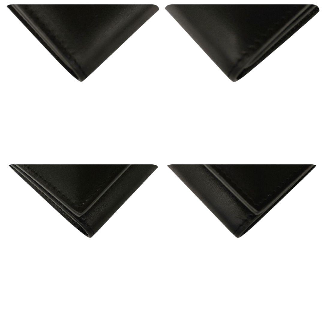 サンローラン　6連キーケース　ブラック　ゴールド金具　ロゴ