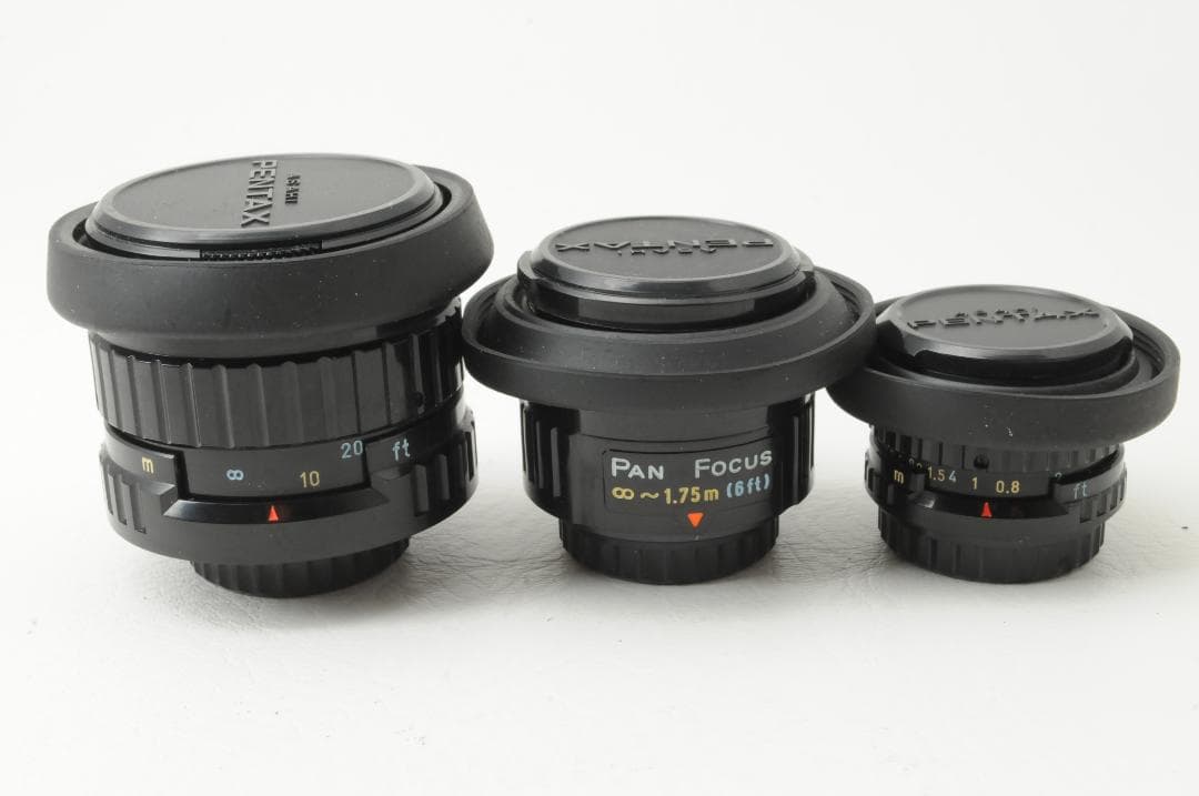 PENTAX ペンタックス 110用単焦点レンズ3点とフィルター9点セット